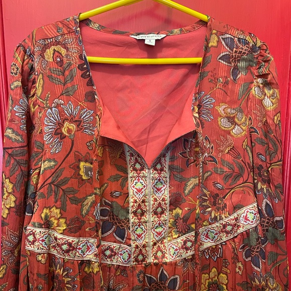 NWT Frye & Co Bossa Nova maxi boho dress - Picture 2 of 6